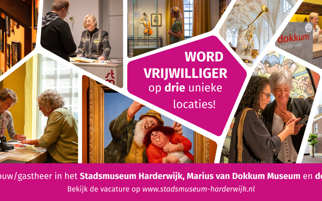 Stadmuseum – Vrijwilligers gezocht
